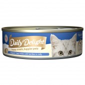 Daily Delight Skipjack Tuna White with Sardine in Jelly 80g 1 carton (24 cans)